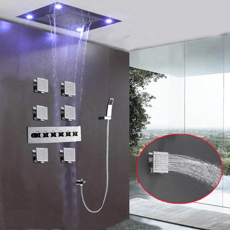 Sensor shower head set 