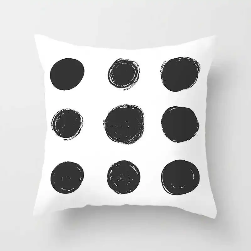 heart five star dot triangle flag balloon cushion cover (13)