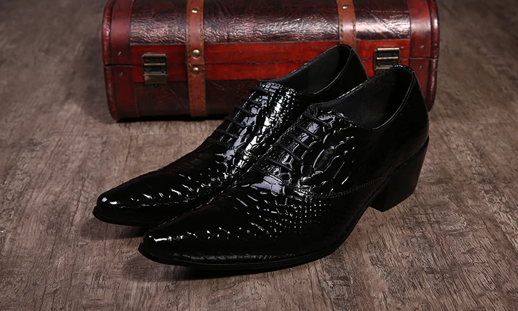 

Serpentine Black Mens Wedding Shoes Fashion Mens Business Style Genuine Leather Mens Dress Shoes 2017 Oxfords Shoes Size 38-46