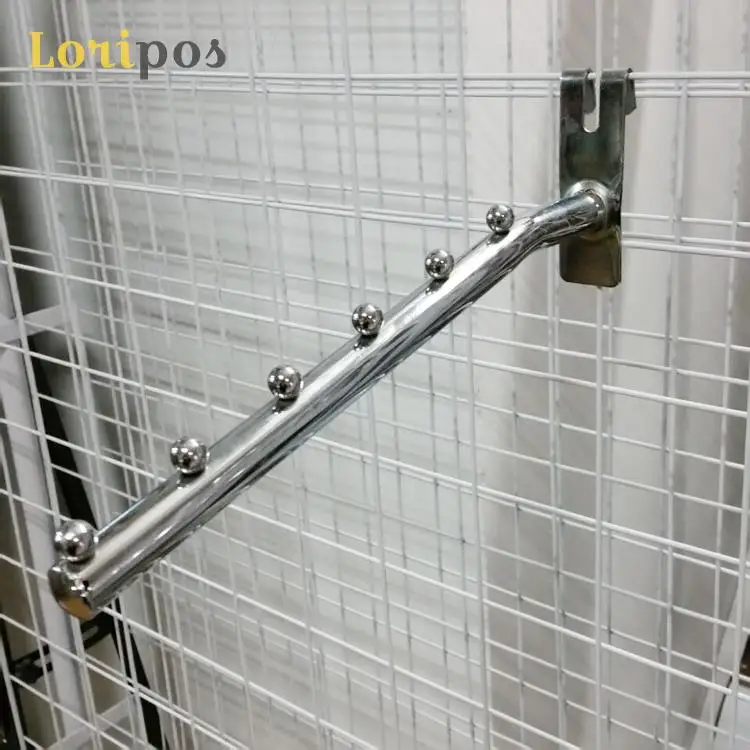 Gridwall Hook Sloped Ball Hook Shelf Hook Mount Shelf Racking Storage