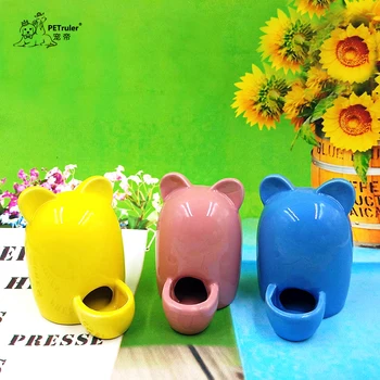 

Guinea Pig Bird Feeder For Hamster Hedgehog Feeding Bowl High Quality Ceramics Mini Hedgehog Automatic Drinking Device Feeder