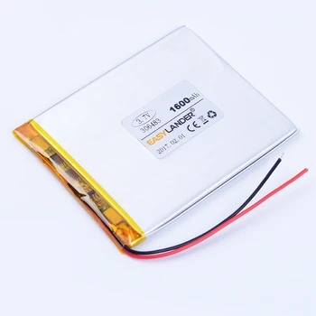 

306483 3.7V 1600mAh Rechargeable li Polymer Li-ion Battery For mp4 mp5 gps PDA Bluetooth Speaker Digital Product DVD 306585