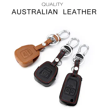 

New 3 Style Leather Key Case For Car 3 Buttons For Opel Zafira Vectra Astra Signum Mokka Corsa C D Car Key Cover
