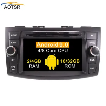 

IPS Android 9.0 car multimedia dvd player head unit For SUZUKI SWIFT 2011-2016 GPS Navigation car radio auto stereo wifi BT 4+32