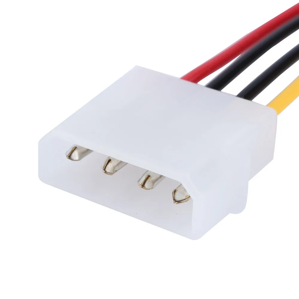 SATA 15pin 15P Serial ATA Female to Molex IDE 4 Pin Male M адаптер с жестким диском кабель питания 5 шт.|cable