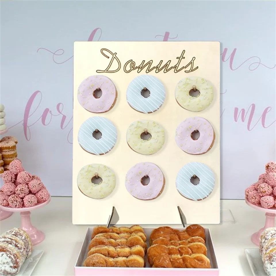 Wooden Donut Wall (4)
