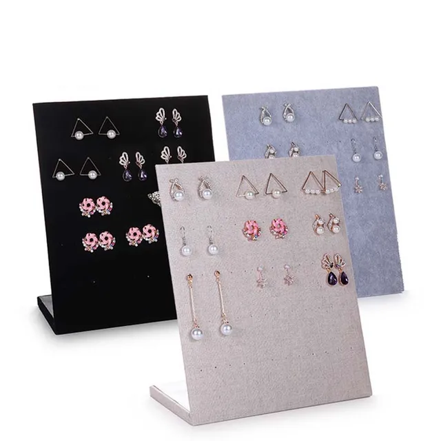 Free Shipping Trumpet Display Shelf Board Pin Ear Ring Jewelry Free Shipping Trumpet Display Shelf Board Pin Ear Ring Jewelry Stand Earring Holder Box