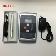 Долговременного тату макияжа бровей губ машина Наборы с 10 игл косметический блок питания