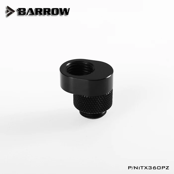 Barrow TX360PZ 360 градусов Поворотный офсетный фитинг G1/4 6 мм штекер гнездо удлинитель