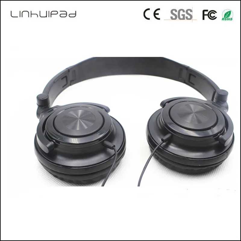 Linhuipad JX 48 Audiophile Over The Ear Headphones Hi Fi Over Ear Noise Isolating Audiophile Closed Monitor Stereo Headphone