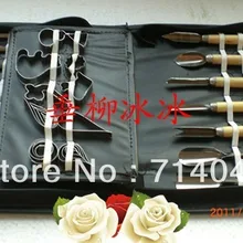 Высокое качество Pro 48 шт овощные Фрукты Резьба стамеска, набор для повара