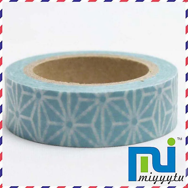Big six arris lines Masking tape Printing Washi 15mm*10m DIY Scrapbooking Stickers 12pcs/lot | Канцтовары для офиса и дома