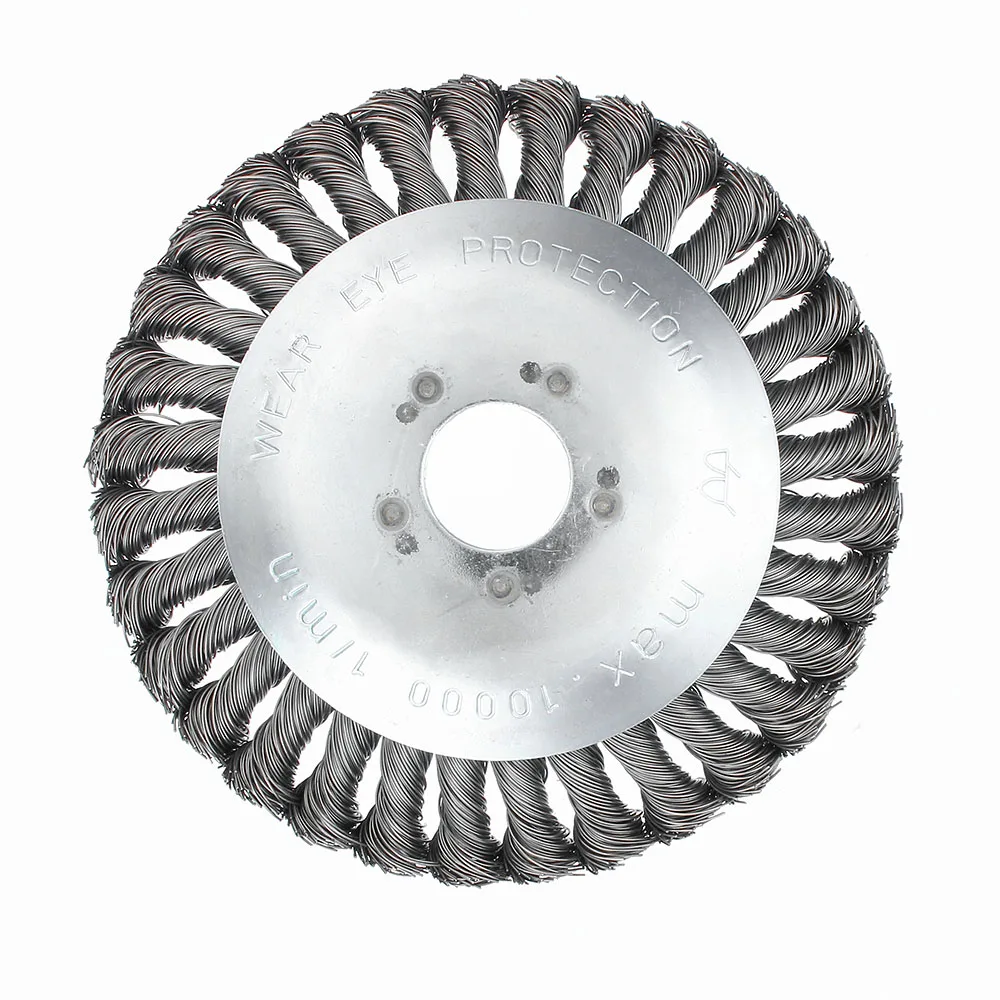 Comprar Recortadora de alambre de acero de 150mm 200mm, cabezal de hierba, cepillo, cortadora de polvo, bandeja de hierba para cortadora de césped