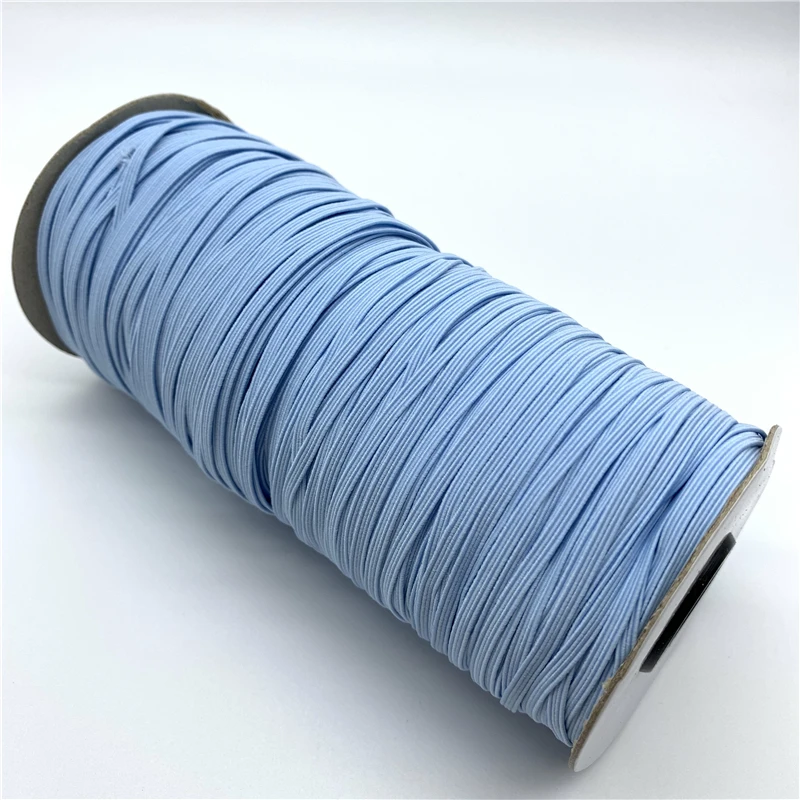 5 ярдов/партия 3 мм Высокая эластичность шитье эластичная лента эластичная повязка из спандекса отделка Швейные аксессуары для одежды кружевной отделкой - Цвет: 16
