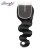 Low Price Lace Closure Human-Hair Body-Wave Straight Brazilian Swiss Natural-Color 4x4 613 Bigsophy EqyqldYR