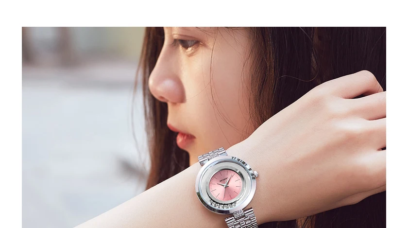 AESOP фиолетовые модные женские часы Элегантные кварцевые наручные простые тонкие женские часы водонепроницаемые Relogio Feminino Montre Saati