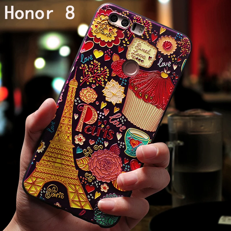Yonlintan силиконовые силиконовый чехол крышка для Huawei Honor 8 honor8 Оригинальный