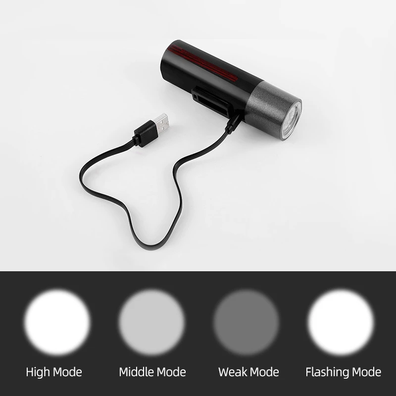 Flash Deal Waterproof Bicycle Light USB Charging IPX5 Flashlight For Bike  Headlight Cycling Front Lamp 4