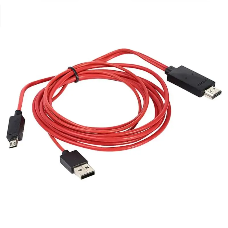 

1080P Micro USB to HDMI Adapter Cable for MHL Output Audio HDTV Converter Line