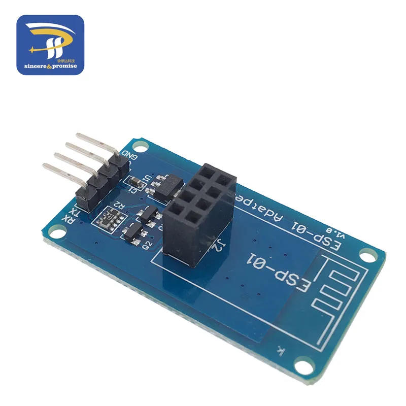 ESP8266 ESP-01 серийный WiFi беспроводной адаптер модуль 3,3 V 5V Esp01 коммутационные адаптеры pcb совместимый для Arduino