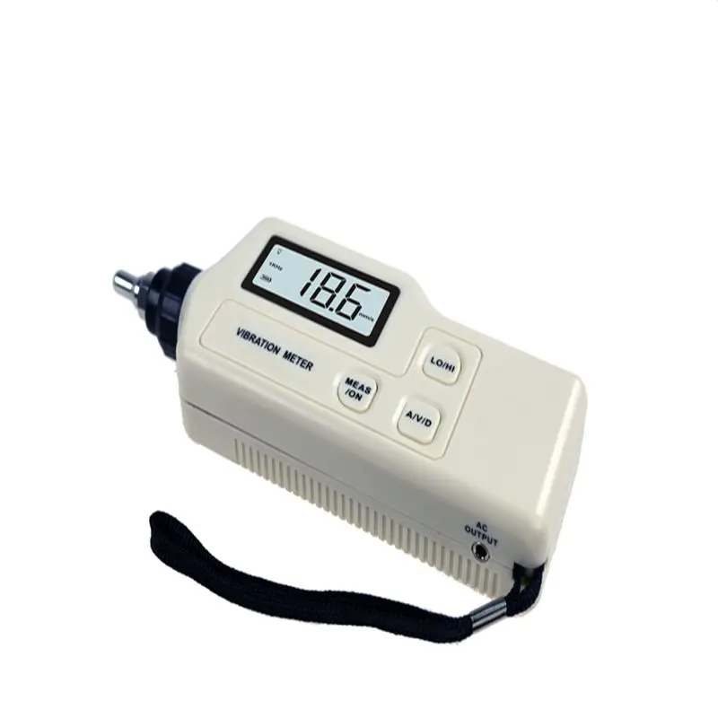 Vibromètre Numérique SW-63A Shbeauty – Portable, Capteur Piézo, Mesure Accélération/vitesse/déplacement