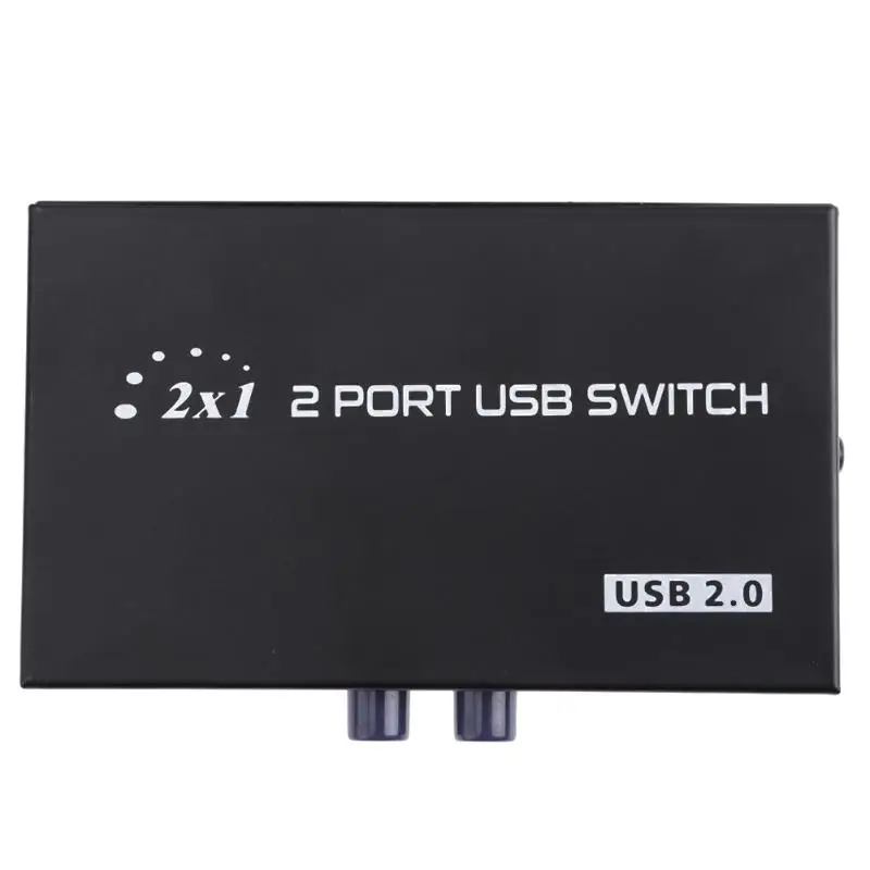 1A 2B 2 Порты USB 2,0 Обмен устройства коммутатор для 2computers поделиться 1 принтер 2 в 1/1 В 2 сети Ethernet Switcher