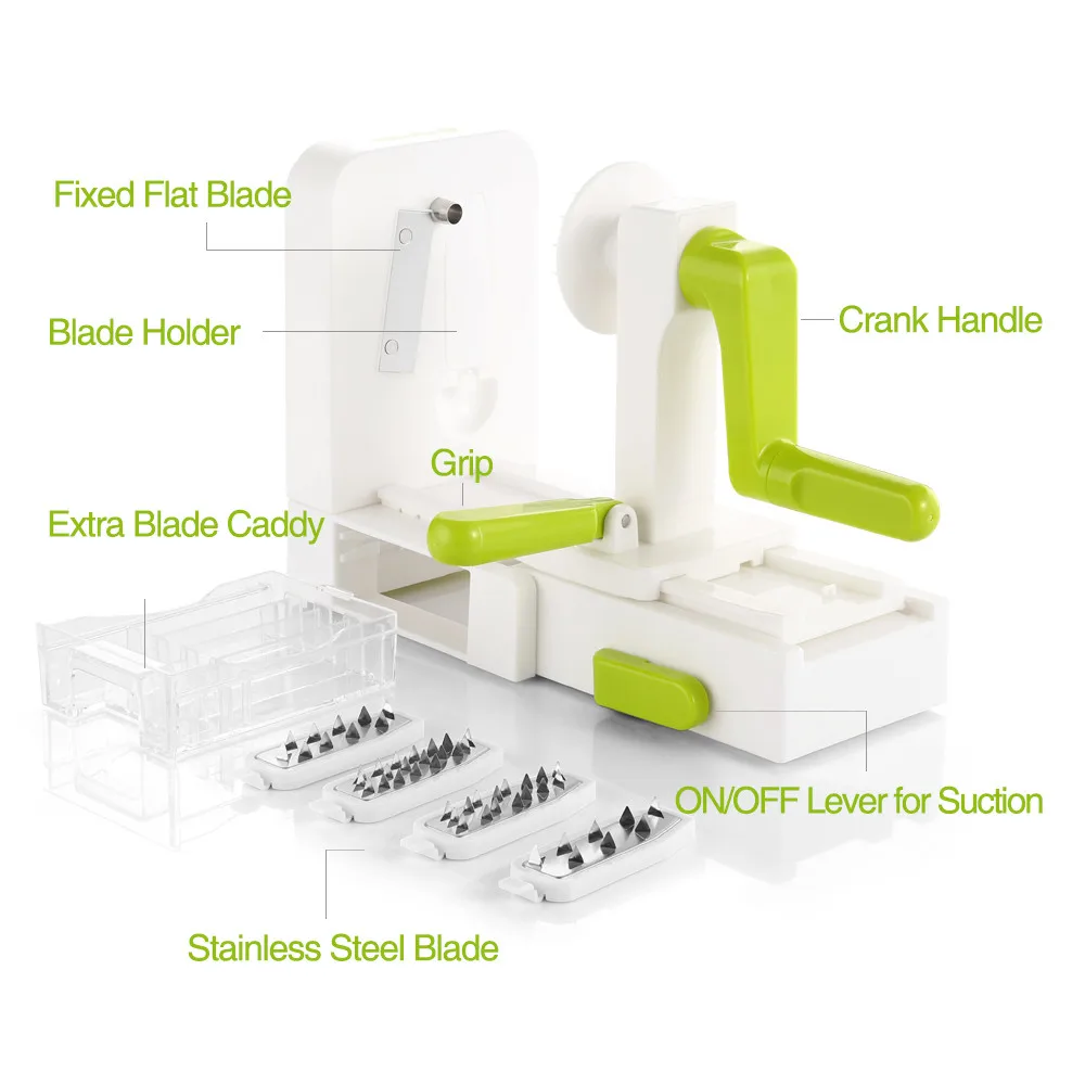 Manual Spiralizer Vegetable Cutter Mandoline Slicer Potato Cutter Carrot Grater Julienne Vegetable Tools Kitchen Accessories 10