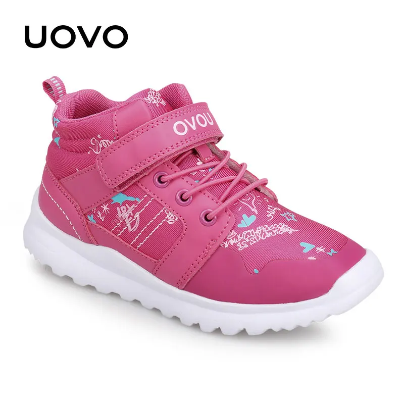 

Children Camouflage Sneakers Uovo Brand Spring Winter Kids Casual Sports Shoes Boys Girls Size 29-37 Breathable Running Shoes