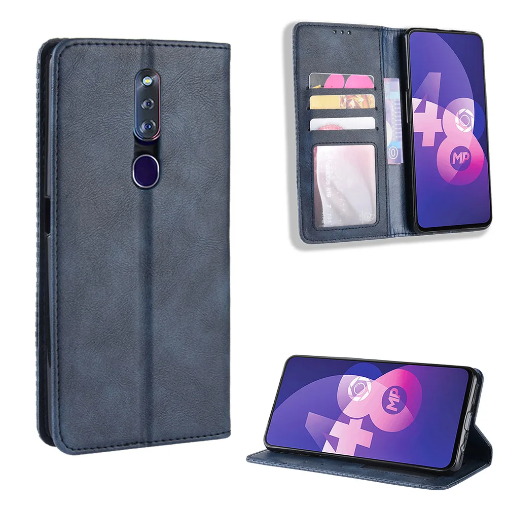 Baru Untuk Oppo F11 Pro Case Oppo F11pro Dompet Flip Gaya Vintage Kulit Ponsel Cover Untuk Oppo F11 Pro Cph1969 Dengan Bingkai Foto Kasus Telepon Penutup Aliexpress