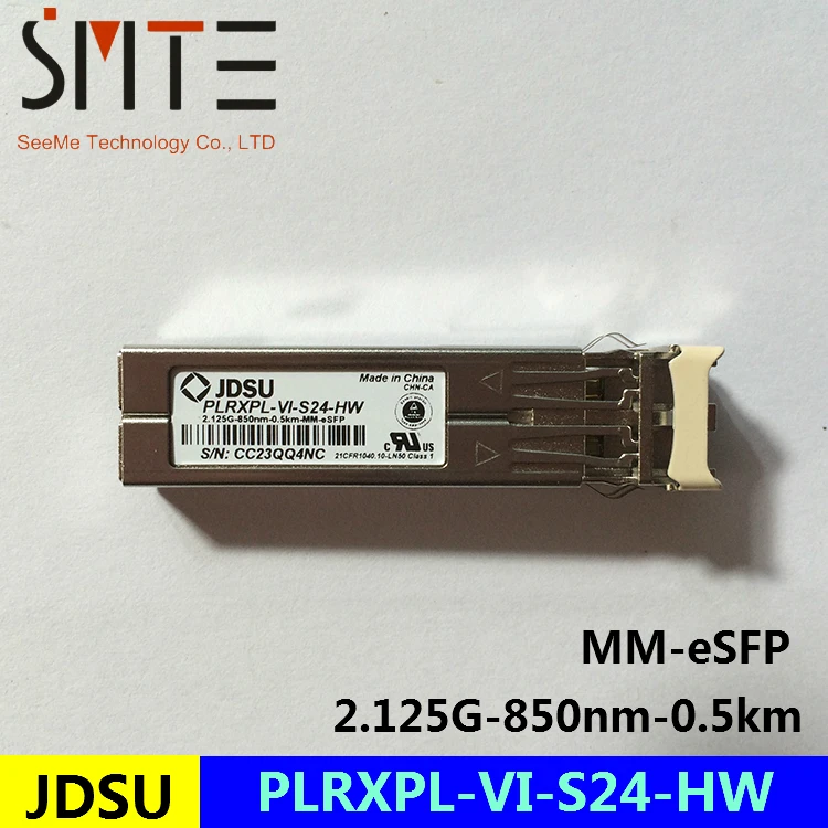 JDSU PLRXPL VI S24 HW 2 125G 850nm 0 5 км ММ волоконно оптический приемопередатчик eSFP|transceiver| |