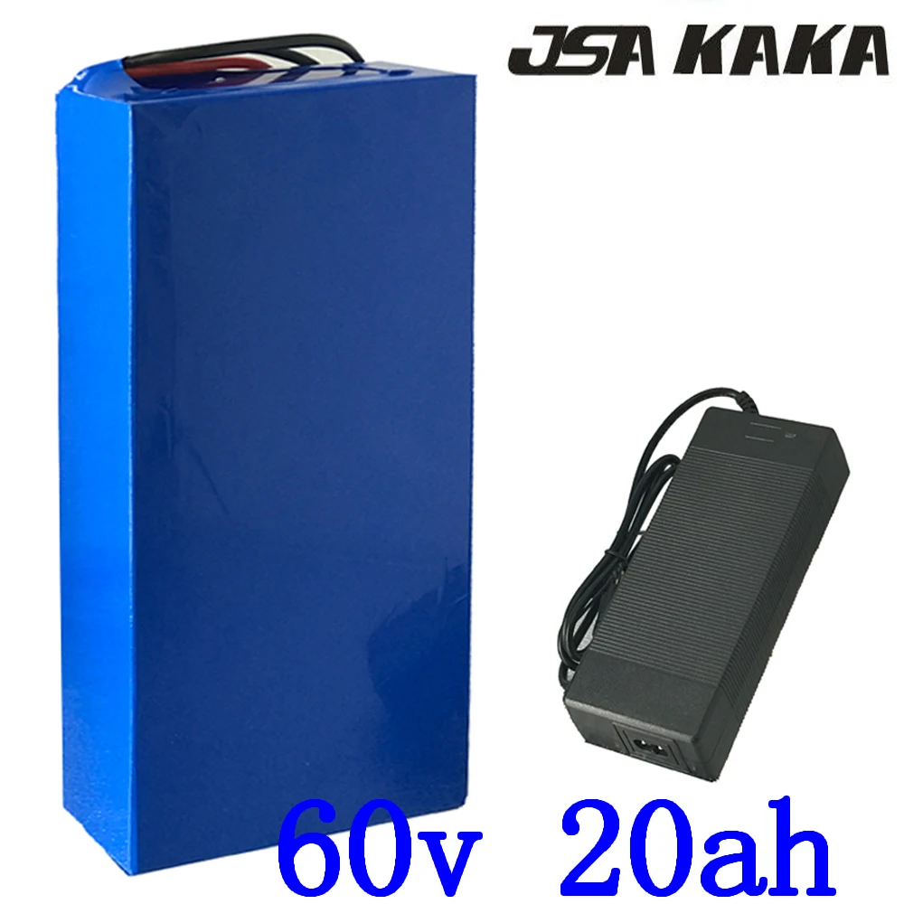 Литиевый аккумулятор 60 в 1000 Вт 1500 2000 2500 В 10 Ач 12 13 15 18 20 для электрического
