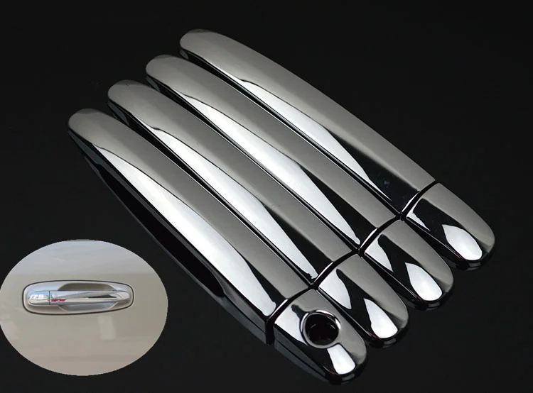 

FUNDUOO For Chevrolet Lacetti / Optra / Estate / Nubira 2004 2005 2006 2007 2008 2009 New Chrome Door Handle Cover Trim Sticker