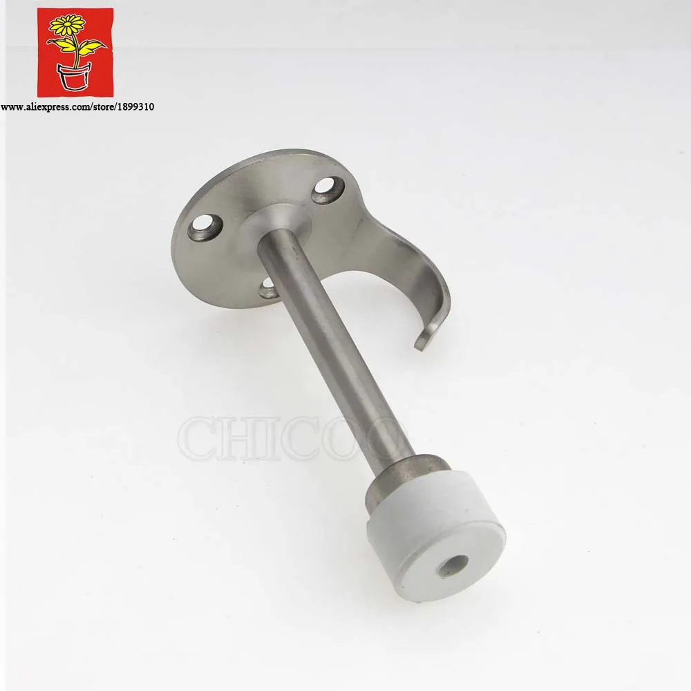 Chicoo Diy Choice Decorative Hardware Stainless Steel Wooden Door Chicoo Diy Choice Decorative Hardware Stainless Steel Wooden Door Stopper With Hook Wall Mounted Stops