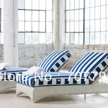 Lloyd Flanders ротанговый шезлонг с двумя бассейнами