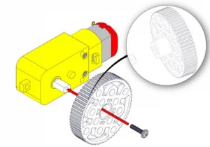 TT Geared Motor DC 6V 200RPM3