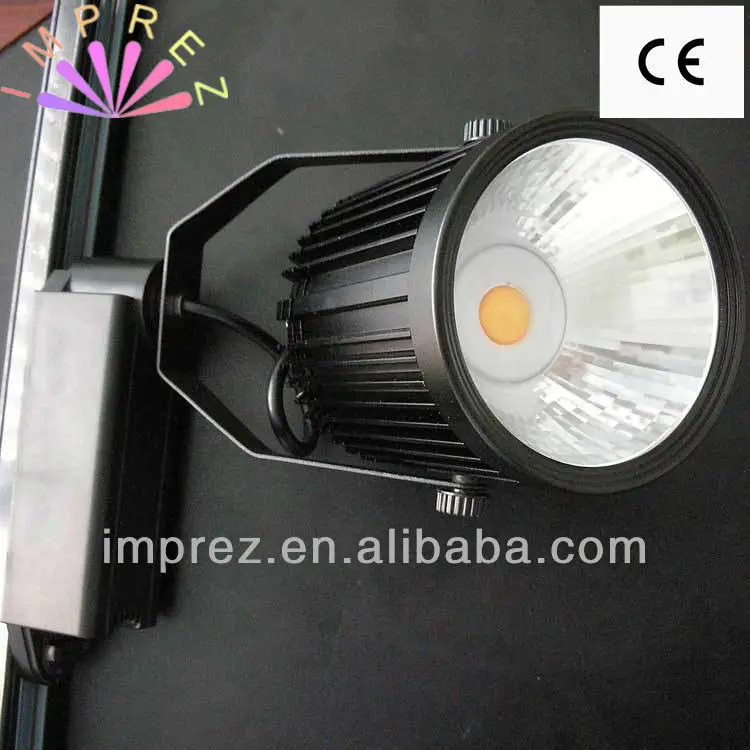 

High Power 50W COB Led Track Lamp Indoor Episar Led Tracking Rail Spot Lamp 3 Years Warranty