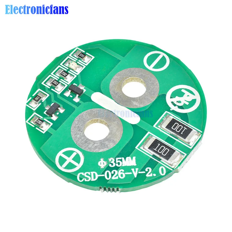 2,7 V 500F фарад конденсатор баланс Супер 3,5 см Универсальный 2.7V500F супер конденсатор балансировка Защита доска
