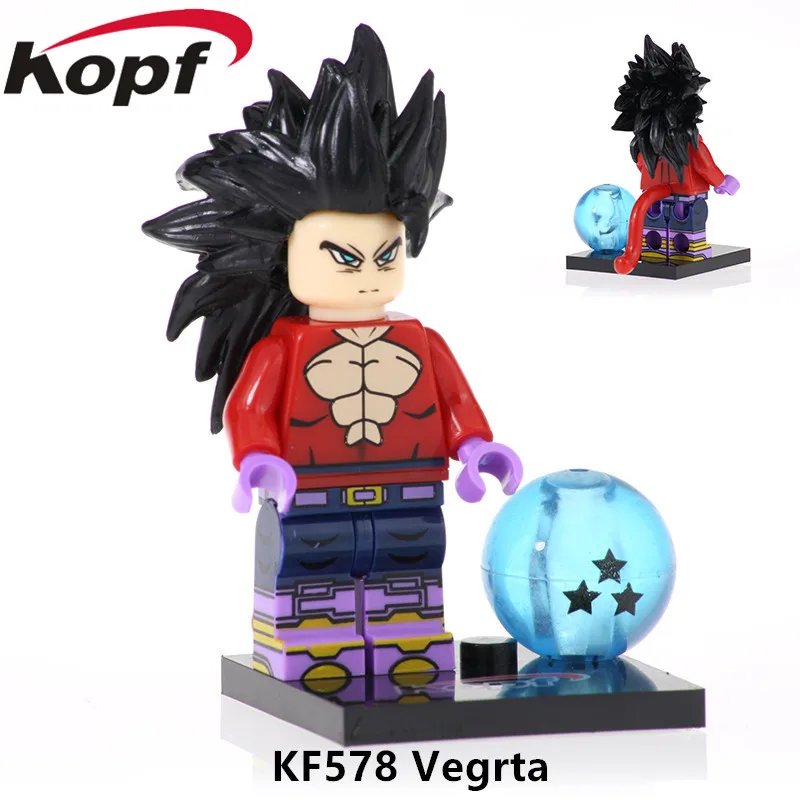 

KF578 Building Blocks Dragon Ball Z Figures Vegrta Son Goku Ephesians Son Gouku Learning Model Bricks For Children Gift Toys