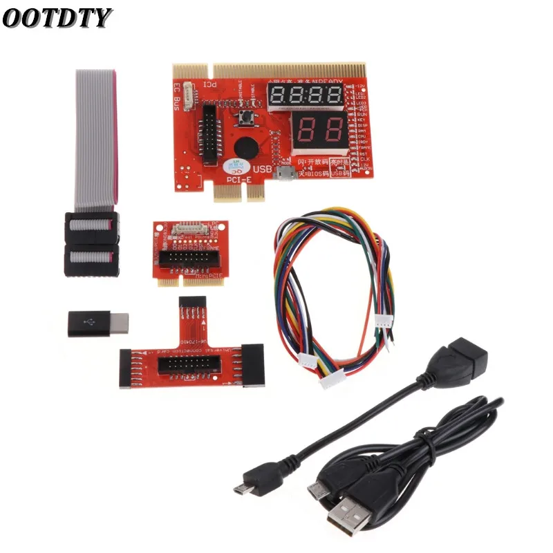 

KQCPET6 V6 Type B Debug Desktop Laptop Computers Mobile Phone Diagnostic Card For PCI/PCIE/LPC/MiniPCI-E/EC