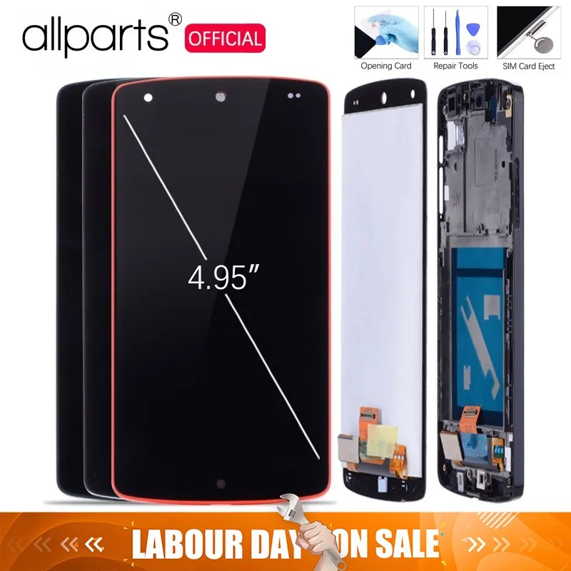 

4.95" ORIGINAL Display for LG Nexus 5 Display Touch Screen with Frame Replacement For LG Google Nexus 5 LCD Display D820 D821