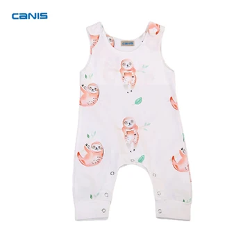 Baby Summer Clothing Baby Kids Boy Girl Romper Cotton Sleeveless Romper Cartoon Animal Printed Romper Jumpsuit Outfit Clothes Baby Summer Clothing Baby Kids Boy Girl Romper Cotton Sleeveless Romper Cartoon Animal Printed Romper Jumpsuit Outfit Clothes