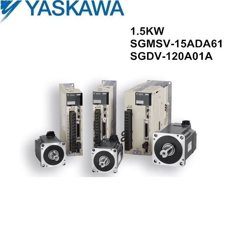 SGMSV 15ADA61 + SGDV 120A01A 1 5 кВт Серводвигатель и драйвер Новый оригинальный сервомотор