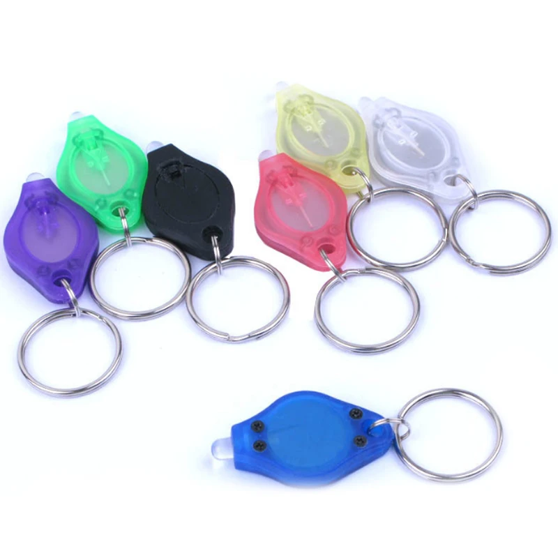 Mini LED Keychain Torch Flashlight Finger Light Lamp For Dark Areas
