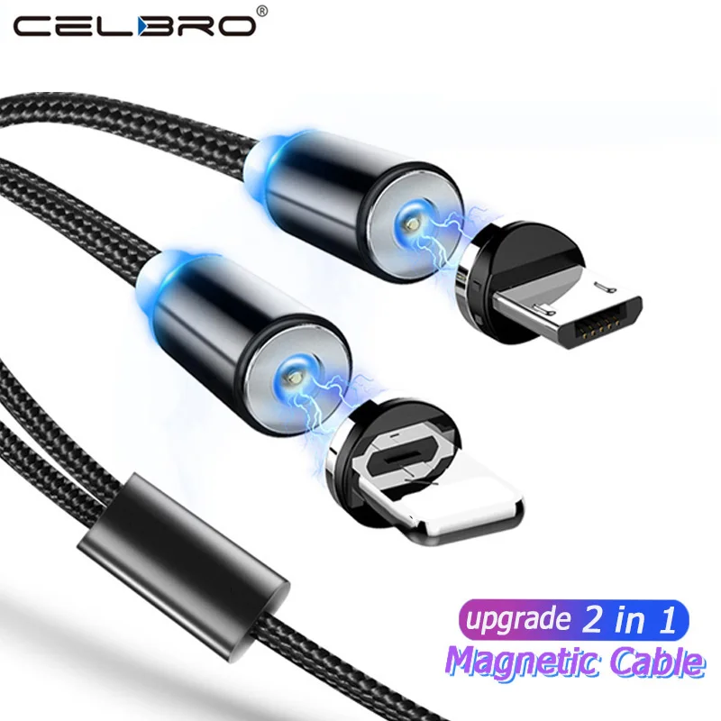 

2 In 1 Magnet Cable Magnetic Micro Usb C Type Cable Usb-c Charge Kabel Kablo for Samsung Galaxy A3 A5 A7 A8 A9 Huawei P30 Pro