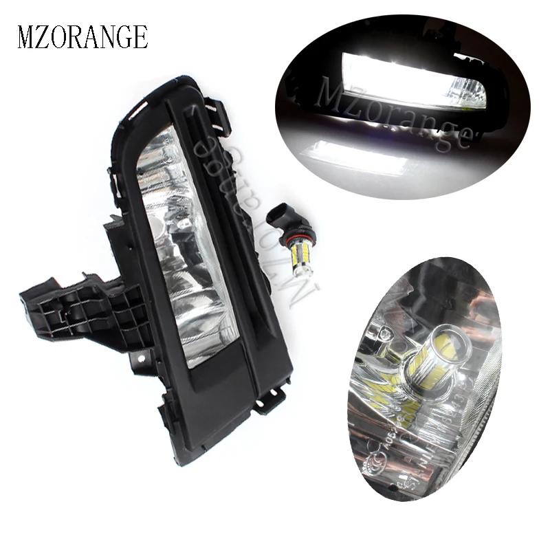 

MZORANGE 2pcs LED Front Fog Light For Mazda 3 2007 2008 2009 2010 Fog Lamp Car Accessories 12V Left & Right