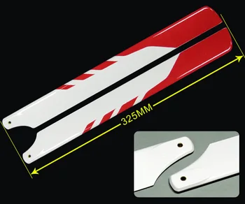 

450 Main Blades 325mm Glass Fiber for Trex 450 RC Helicopter （suit for kds 450）