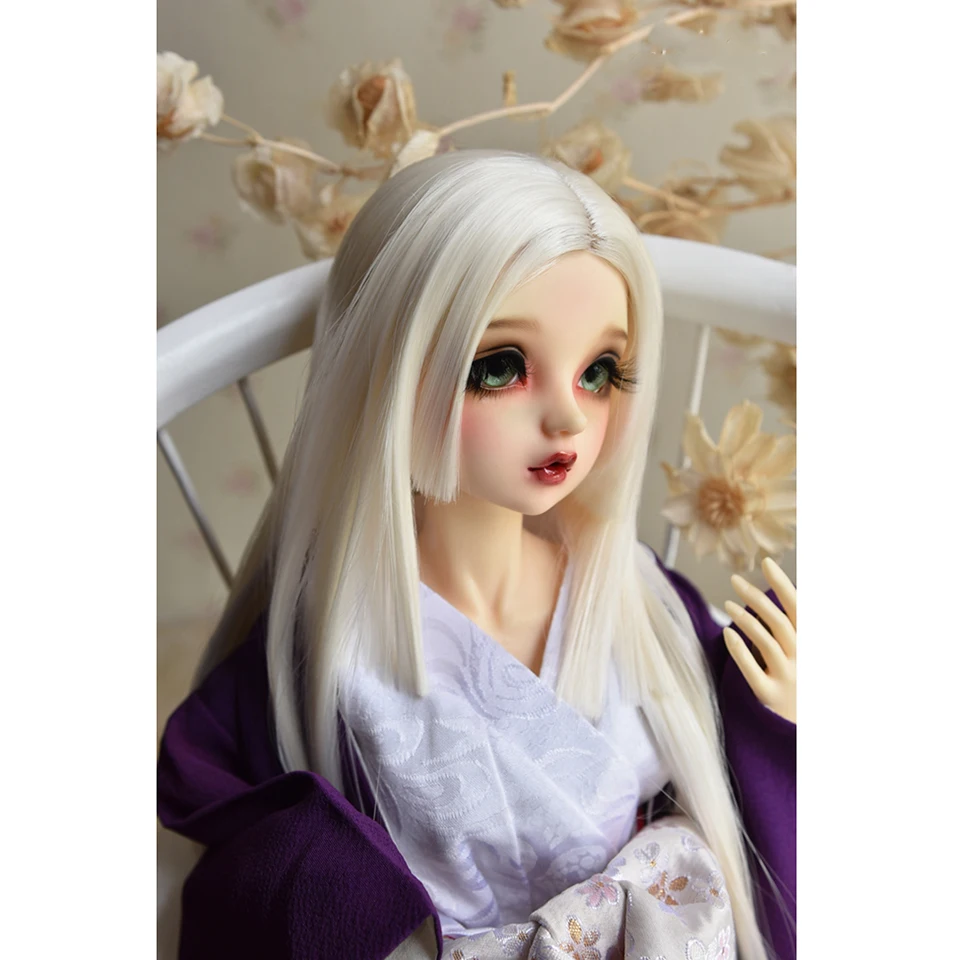 Bybrana Bjd парик Sd куклы высокотемпературные волосы для девочек Супер элегантные и