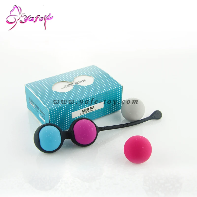  YAFEI Silicone New Adult Sex Toys for Women, Vaginal Balls Kegel Exercises,Vagina Tightening Exercise Ball for Woman 