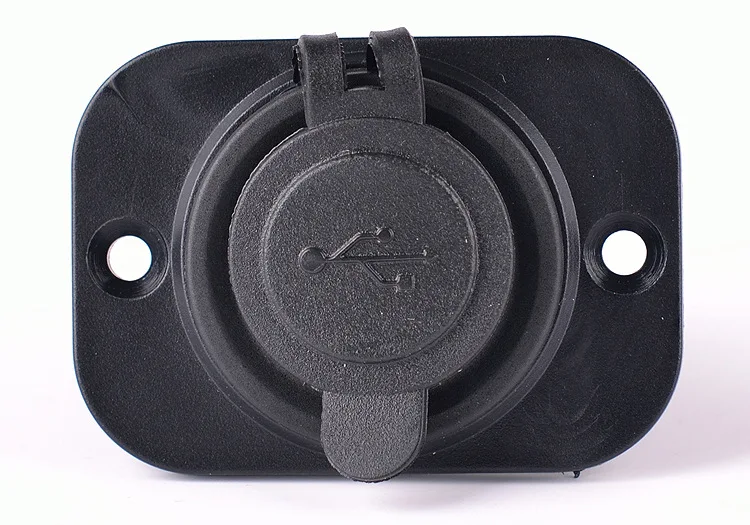 12V 24V Автомобильный адаптер питания розетка двойной USB зарядное устройство