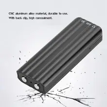 8 Гб Диктофон мини скрытый звук Запись ручка MP3 плеер с креплением сзади(черный